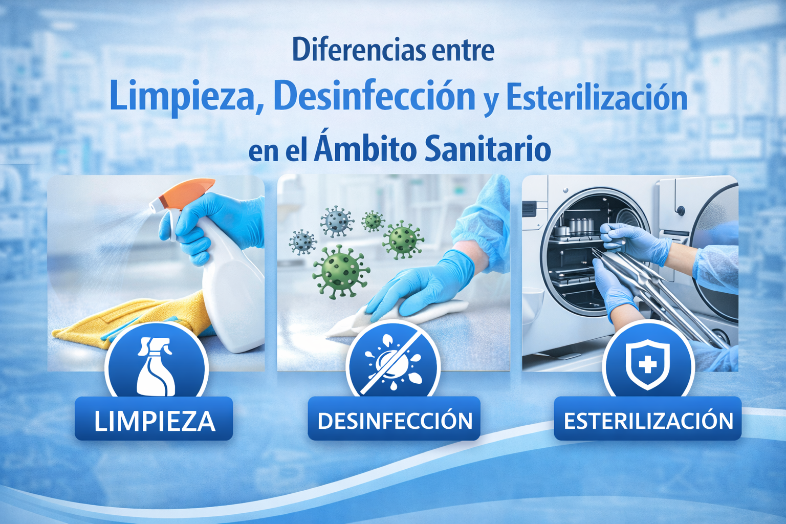 Diferencias Entre Limpieza Desinfecci n Y Esterilizaci n En El mbito Diferencias Entre Limpieza Desinfecci n Y Esterilizaci n En El mbito