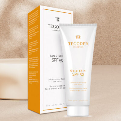 Gold Skin SPF 50 Crema Solar Facial con color 50ml