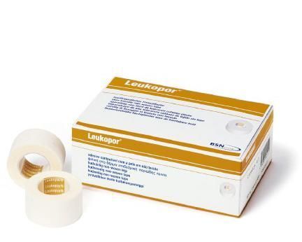 Esparadrapo papel Leukopor 2.5cm x 9.2m C/12 1 Leukopor 2.5cmx9.2m