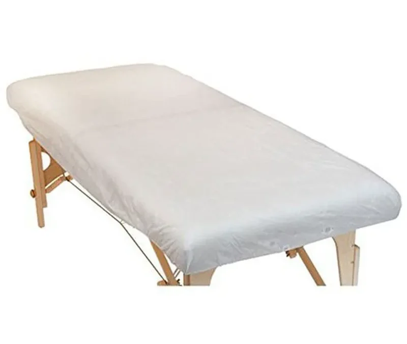 White Disposable Fitted Sheet SMS Plus