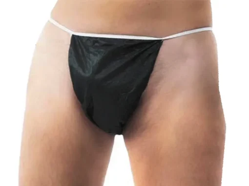 Tanga Dama Caballero TST Negro B/100