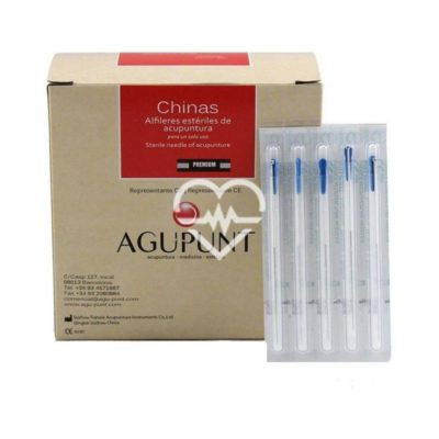Productos Médicos 132 aguja china de plata con guia 018 x 25 200 result