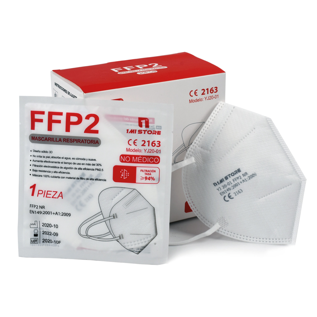 Mascarilla Respiratoria FFP2 1MI STORE Adulto C/20 Unid.