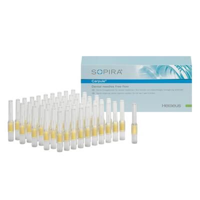 Cánulas de anestesia dental Sopira Carpule