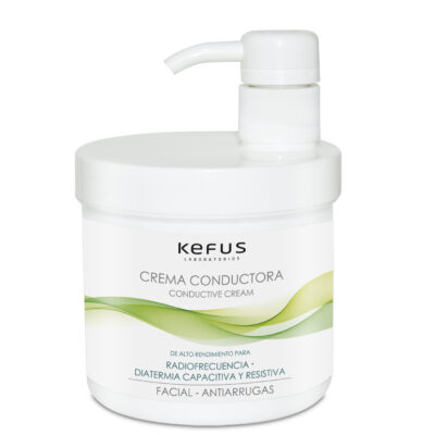 Crema Conductora Radiofrecuencia Facial Antiarrugas Kefus 500 ml