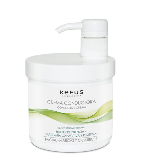 Crema Conductora Radiofrecuencia Facial Marcas y Cicatrices Kefus 500 ml