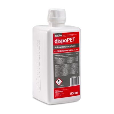 Clorhexidina Coloreada 1% Dispopet 500ml