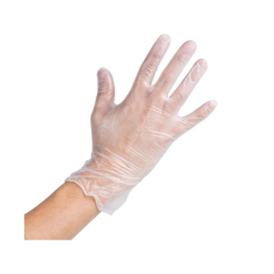 Basic Medical BLACK - Guantes de examen de nitrilo de 5 mil, sin látex y  sin polvo, NGPF-1044, gel limpiador de inodoro pequeño y Lysol Power, para