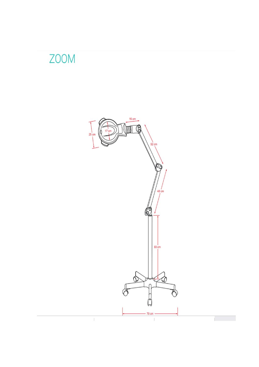  COSYWARM Lámpara de aumento 5X, lupa iluminada con luz y  soporte manos libres, luz de aumento de escritorio, lámpara de trabajo con lupa  LED para leer, manualidades, costura, pasatiempos. : Herramientas